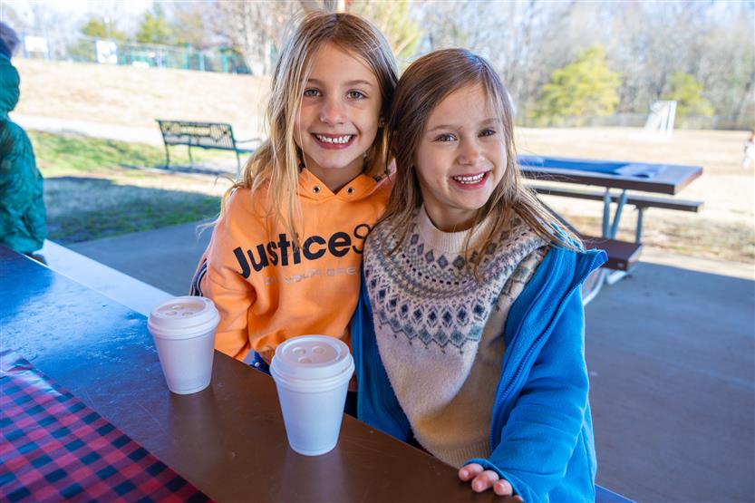 Students enjoy Candy Cane Lane